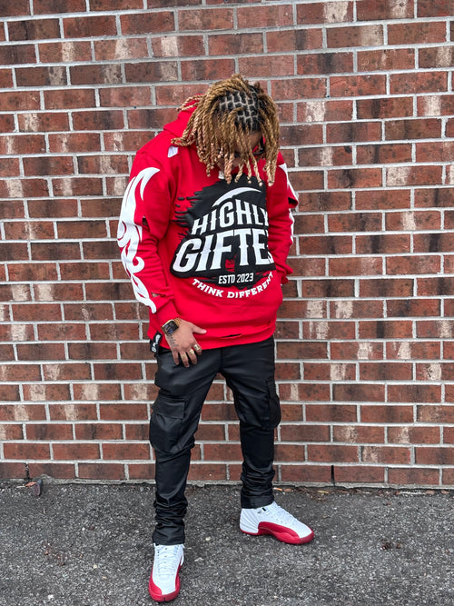 Highly Gifted Hoodie (Cherry Red)