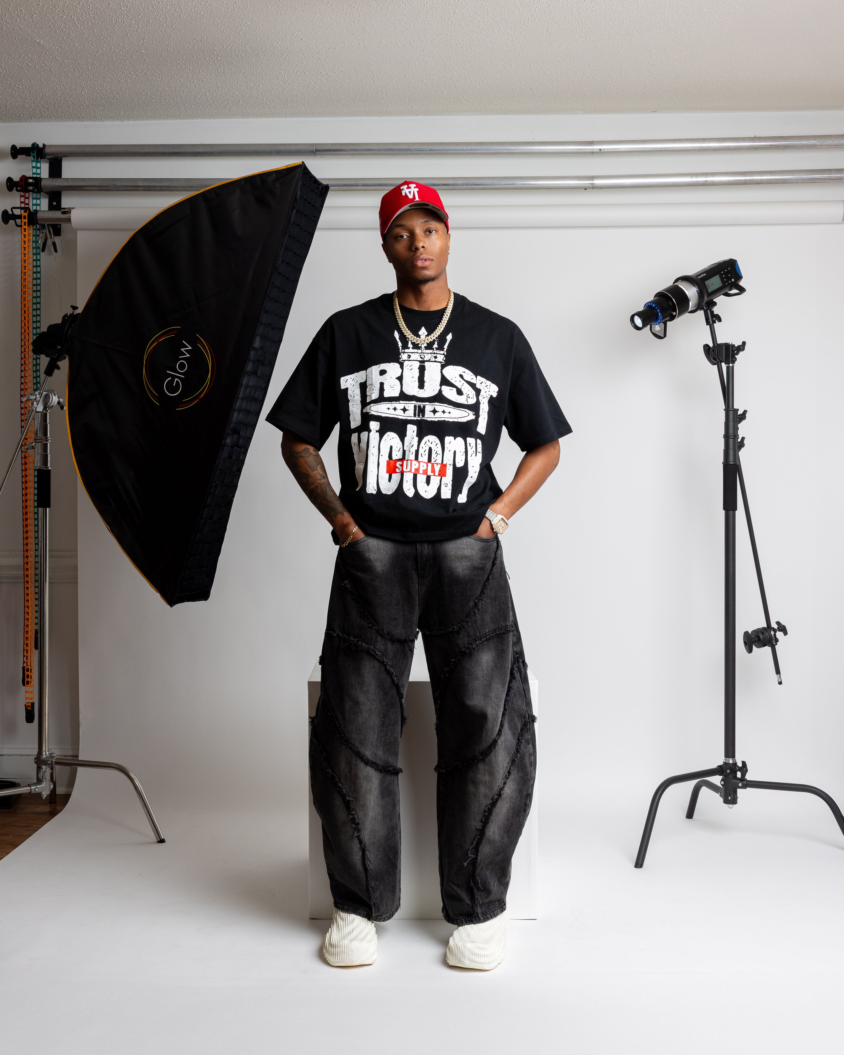 Trust In Victory Tee (black)